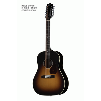 Gibson J45 Standard 12-String VTG Burst Left-Handed Acoustic Guitar