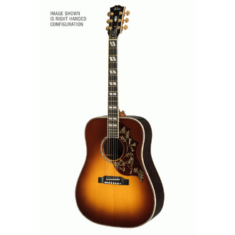 Gibson Hummingbird Deluxe Rosewood Rwd Burst Left-Handed Acoustic Guitar