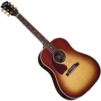 Gibson J45 Standard Rosewood Left Handed Acoustic Guitar - Rosewood Burst