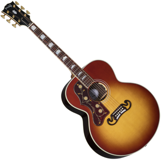 Gibson SJ-200 Standard Rosewood Left Handed Acoustic Guitar - Rosewood Burst