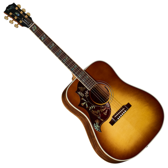 Gibson Hummingbird Elegant Koa Left Handed - Honey Burst