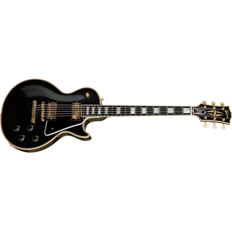 Gibson 1957 Les Paul Custom Reissue 2-Pickup VOS Ebony Electric Guitar