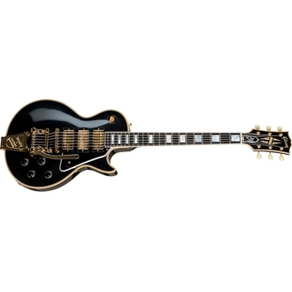 Gibson 1957 Les Paul Custom Reissue 3Pup Bigsby VOS Ebony 
