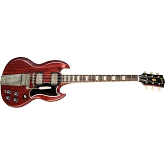 Gibson 1964 SG Standard Reissue With Maestro Vibrola - Cherry Red Electric Guitar