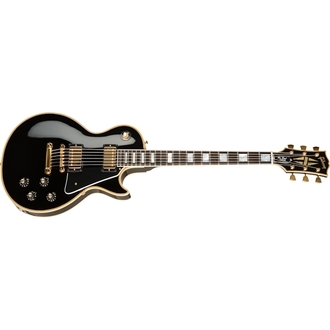 Gibson 1968 Les Paul Custom Reissue Ebony Gloss Electric Guitar