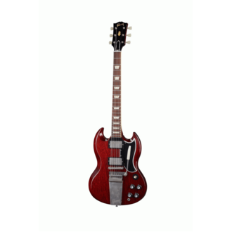 The Gibson 1964 SG Standard With Maestro Vibrola Cherry Red Ultra Light Aged