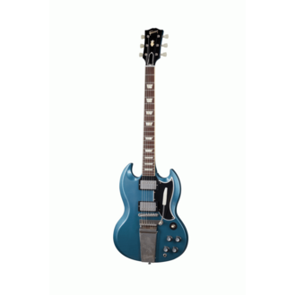 The Gibson 1964 SG Standard With Maestro Vibrola Pelham Blue Ultra Light Aged