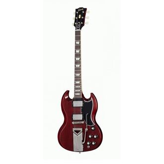 Gibson 60th Anniversary 1961 Les Paul SG Standard With Sideways Vibrola in Cherry Red