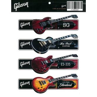 Gibson Guitar Sticker Pack