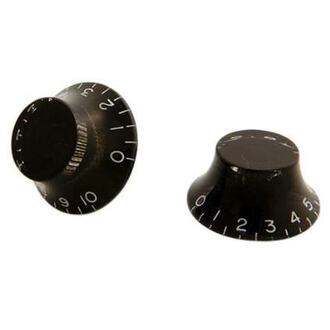 Gibson Top Hat Knobs, Black (4 Pieces)
