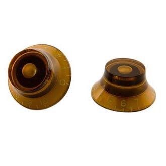 Gibson Top Hat Knobs, Vintage Amber (4 Pieces)