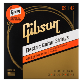 Gibson Vintage Reissue El.Strings Ul (9-42) Nickel