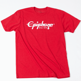 Epiphone Logo Tee (Red) Large