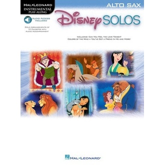 Disney Solos Alto Sax Bk/ola