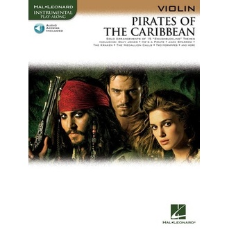Pirates Of The Caribbean For Violin Bk/ola