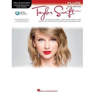 Taylor Swift Flute Playalong 2nd Ed Bk/ola