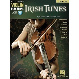 Irish Tunes Violin Play Along Bk/ola V20