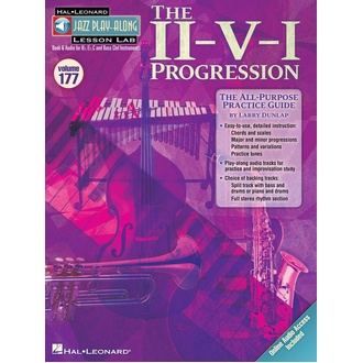 Ii-v-i Progression Jazz Play Along V177 Bk/cd
