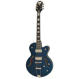 Epiphone Uptown Kat ES Archtop Electric Guitar Sapphire Blue Metallic