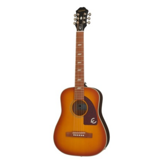 Epiphone Lil Tex Travel Acoustic-Electric Guitar Outfit Faded Cherry