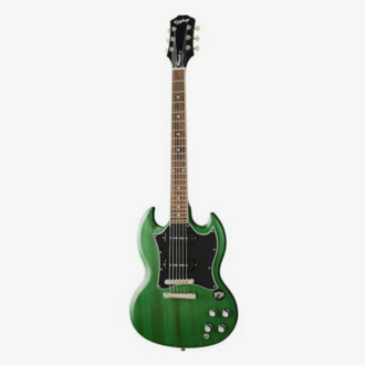 Epiphone SG Classic Worn P-90s Electric Guitar Worn Inverness Green