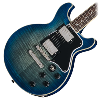 Epiphone Les Paul Special Double Cut Figured - Ocean Water