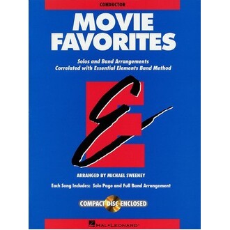 Essential Elements Movie Favorites Conductor Bk/CD