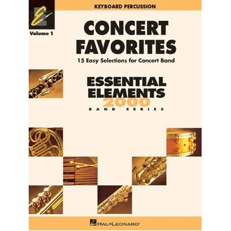 Essential Elements Keyboard Percussion Concert Favorites Vol 1