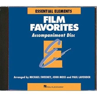 Essential Elements Film Favorites Accompaniment CD