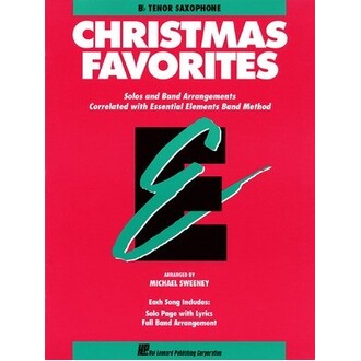 Essential Elements Christmas Favorites Tenor Saxophone