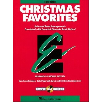 Essential Elements Christmas Favorites Conductor Bk/CD