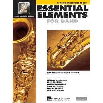 Essential Elements For Band Bk1 Tenor Sax EEi