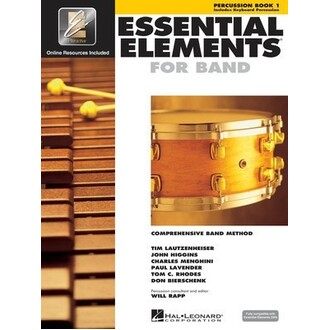 Essential Elements For Band Bk1 Percussion EEi