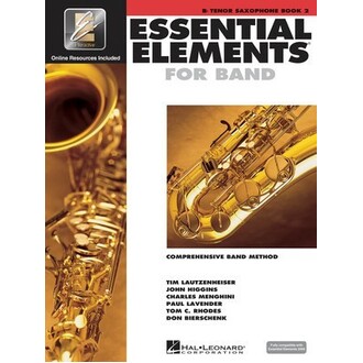 Essential Elements For Band Bk2 Tenor Sax EEi