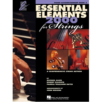 Essential Elements 2000 Bk2 Stgs Piano Accomp Ee