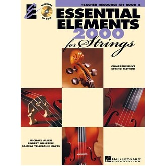 Essential Elements 2000 for Strings Teacher Resource Kit Book 2 with CD