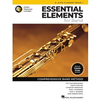 ESSENTIAL ELEMENTS FOR BAND ALTO CLARINET BK 1 BK/OLM