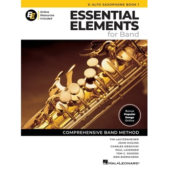 ESSENTIAL ELEMENTS FOR BAND ALTO SAX BK 1 BK/OLM