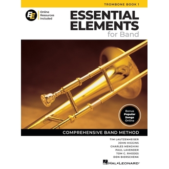 ESSENTIAL ELEMENTS FOR BAND TROMBONE BK 1 BK/OLM EEI