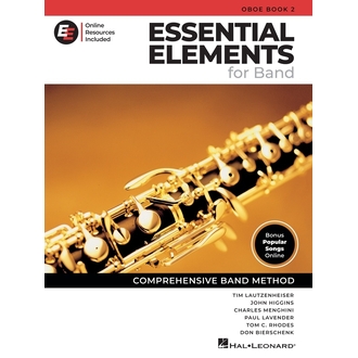 ESSENTIAL ELEMENTS FOR BAND OBOE BK 2 BK/OLM EEI