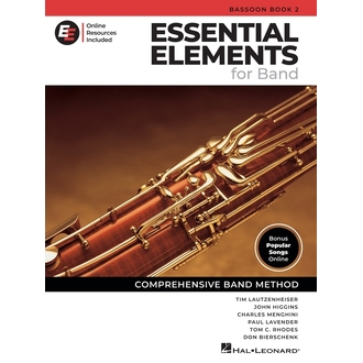 ESSENTIAL ELEMENTS FOR BAND BASSOON BK 2 BK/OLM EEI