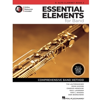 ESSENTIAL ELEMENTS FOR BAND ALTO CLARINET BK 2 BK/OLM
