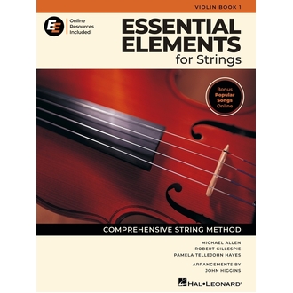 ESSENTIAL ELEMENTS FOR STRINGS VIOLIN BK 1 BK/OLM EEI