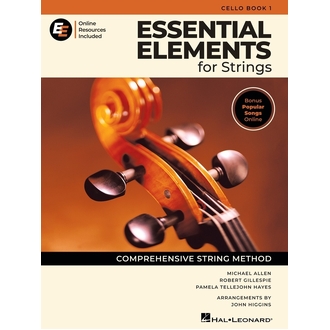 ESSENTIAL ELEMENTS FOR STRINGS CELLO BK 1 BK/OLM EEI