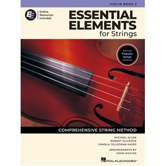 ESSENTIAL ELEMENTS FOR STRINGS VIOLIN BK 2 BK/OLM EEI