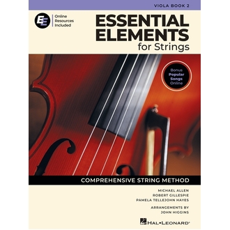 ESSENTIAL ELEMENTS FOR STRINGS VIOLA BK 2 BK/OLM EEI