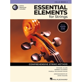 ESSENTIAL ELEMENTS FOR STRINGS CELLO BK 2 BK/OLM EEI