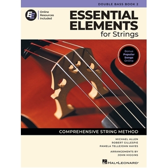 ESSENTIAL ELEMENTS FOR STRINGS DOUBLE BASS BK 2 BK/OLM EEI