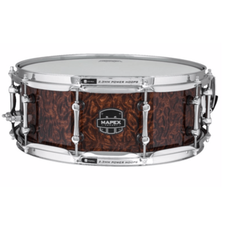 Mapex Dillinger 14 x 5.5 Snare Drum Maple Burl Exotic SD-ARML4550KCWT