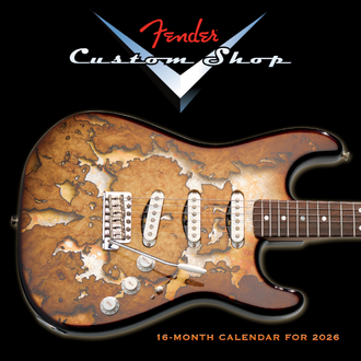 Fender 2026 Custom Shop Calendar 